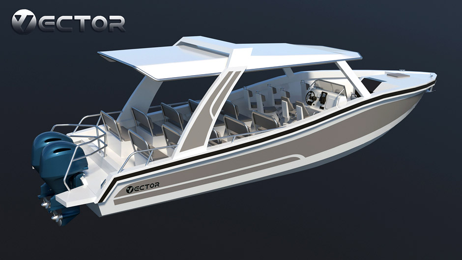 Aluminum boat A 1200