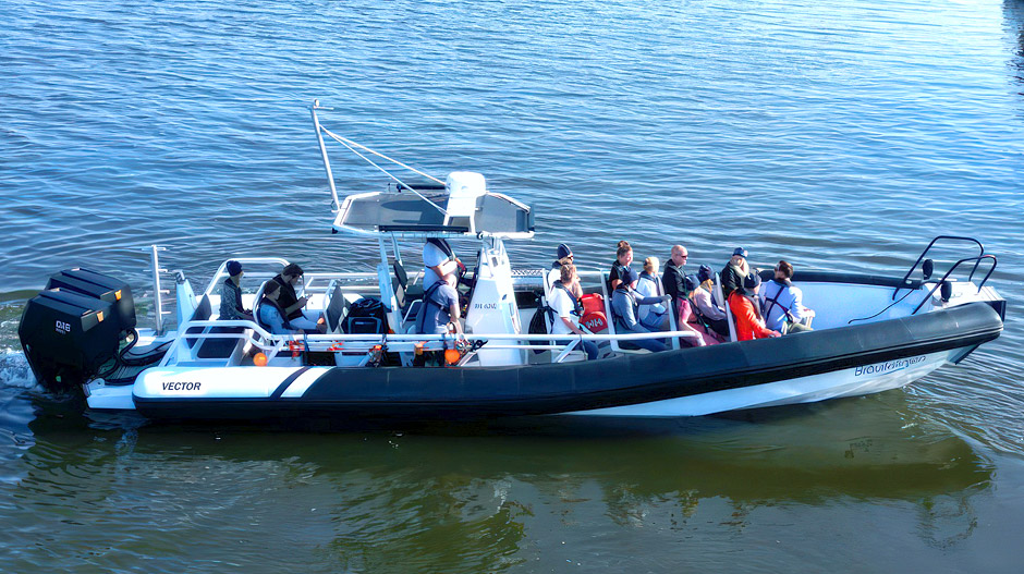 Multifunctional boat RIB 1100 Flight