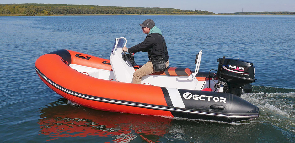 Rigid inflatable boat RIB 400 M